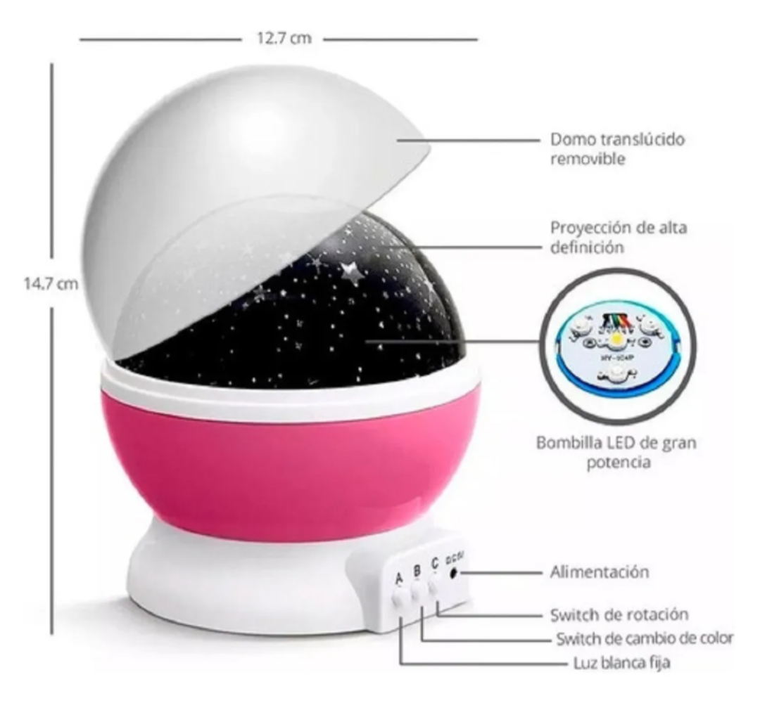 Proyector Estelar: El universo en tú espacio
